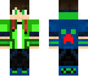 eystreem skin edit (green and blue)