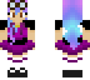 purple steampunk girl