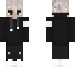 white hair boy