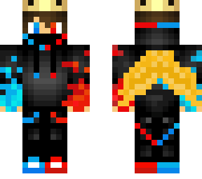 ~golden winged fire and ice boy~ *crown*
