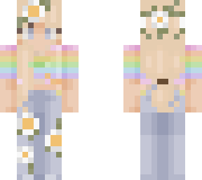daisy rainbow sweater