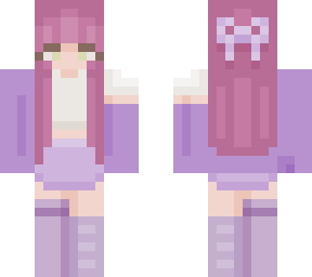 dunno, pink hair person