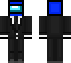 elegant blue amogus