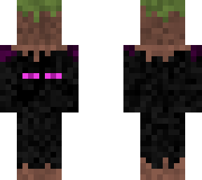 enderman and the dirtblock