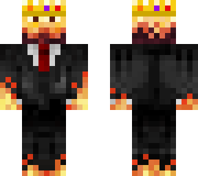 flaming blaze with crown