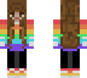 pride outfit girl brunette cutie