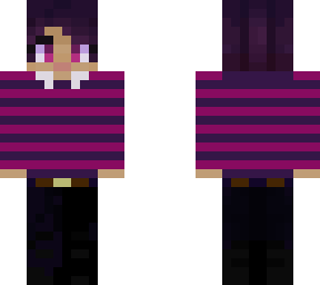 purple angel boy