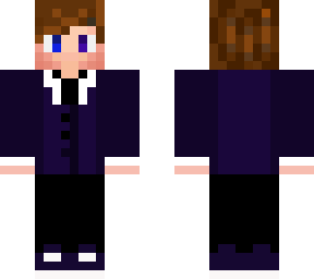 purple suit