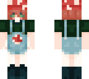 red hair me mushroom