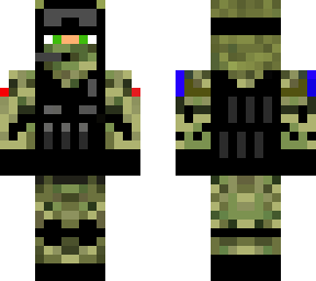 soldier green eyes