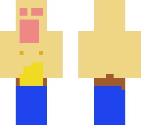 weird man with belt