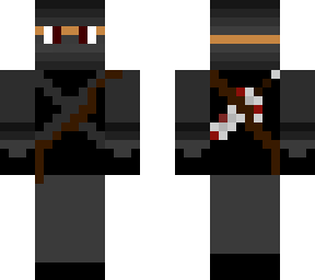assasin with bloody knife (basied off of arkeey)