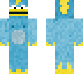 blue sea person