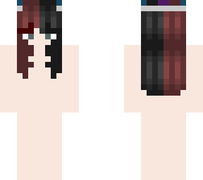 crowned base  w/ half & half hair