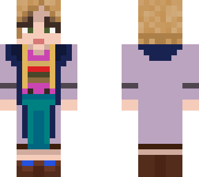 doctor who - thirteenth doctor (magenta shirt)
