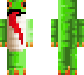 frog with tongue