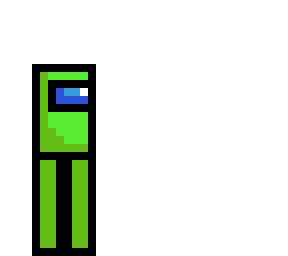 green amoungus