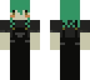 green hair