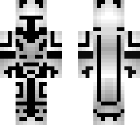 knight with faint electric outline.