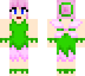 pink haired fantasy fairy (new hairstyle)