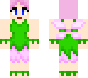 pink haired fantasy fairy