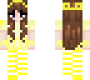 pretty yellow girl