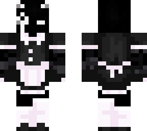 white maid