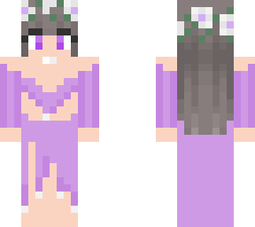 ~ dead roses ~ shryma skin with lilac lady // purple // v2 bokettobases skin