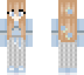 blue girl