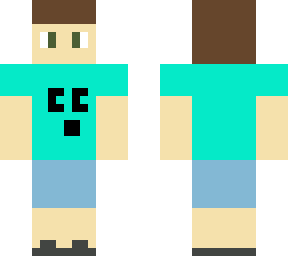 boy in craftee's t-shirt