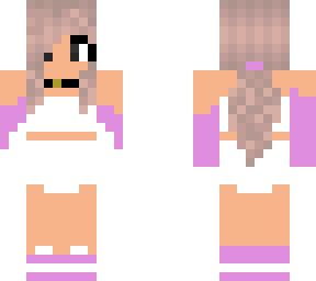 cute girl in pink
