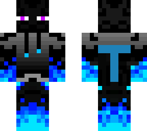 enderman fire blue