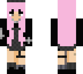 pink hair ?