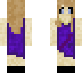 purple party dress