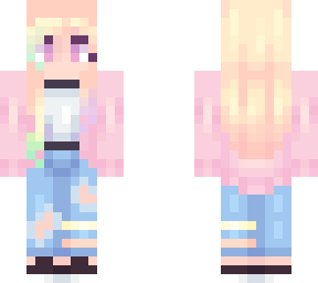your basic girl skin