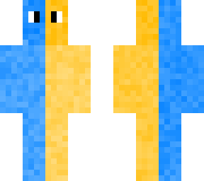 blue / yellow sand man