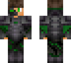 cyborg netherite boy
