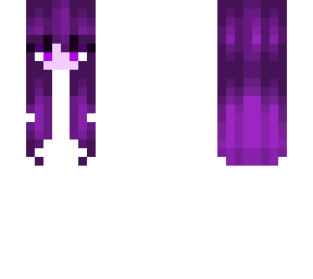 hairbese with purple skin