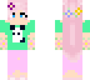 not my og skin, flower girl in ‘pjs’