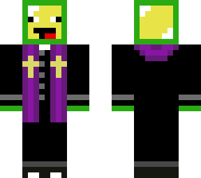 yellow-green priest