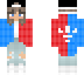 adidas color block flannel jacket adidas girl- red and blue- v5 and final