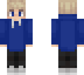 blue skin