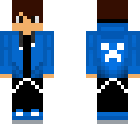 creeper blue gamer