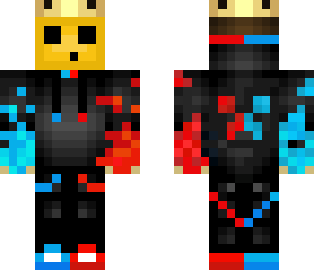 golden slime face ~fire and ice boy~
