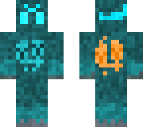 orange and blue warden