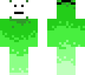 shaded green with mask