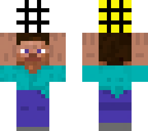 steve holding a rubik's cube