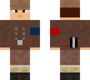french resistance commander w/ mp40 mags and pistol pouch