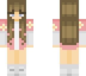 girl with flower shirt