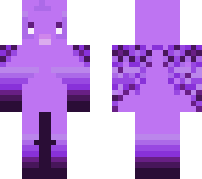 purple bird - starling
